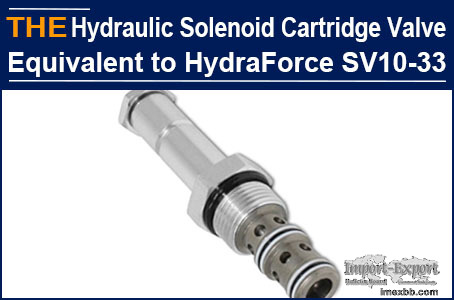 AAK Hydraulic Solenoid Cartridge Valve Equivalent to HydraForce SV10-33