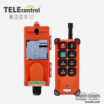 TELE Control Telecrane F21-E1B 65-440v Transmitter Receiver Wireless Crane 