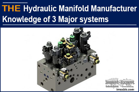 AAK Hydraulic Manifold Manufacturer Knowledge of 3 Major systems