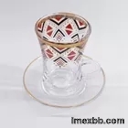 Daily Arabic Tea Cup Luxurious 6 Saucers And 6 Cups Arabic Mug