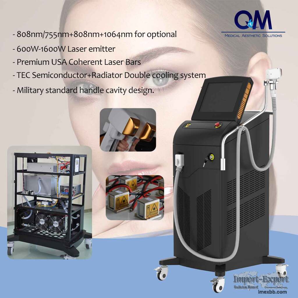 Medical CE FDA Approved Diode Laser Hair Removal System Genuine Imported 75