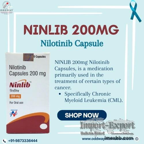 Ninlib 200mg Nilotinib Capsules 
