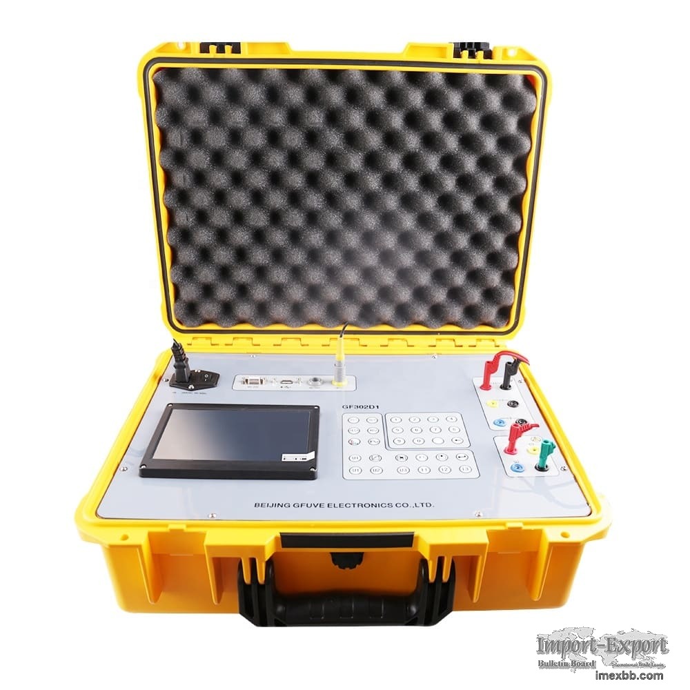 GFUVE THREE PHASE PORTABLE ENERGY METER TEST EQUIPMENT GF302D1 test kit
