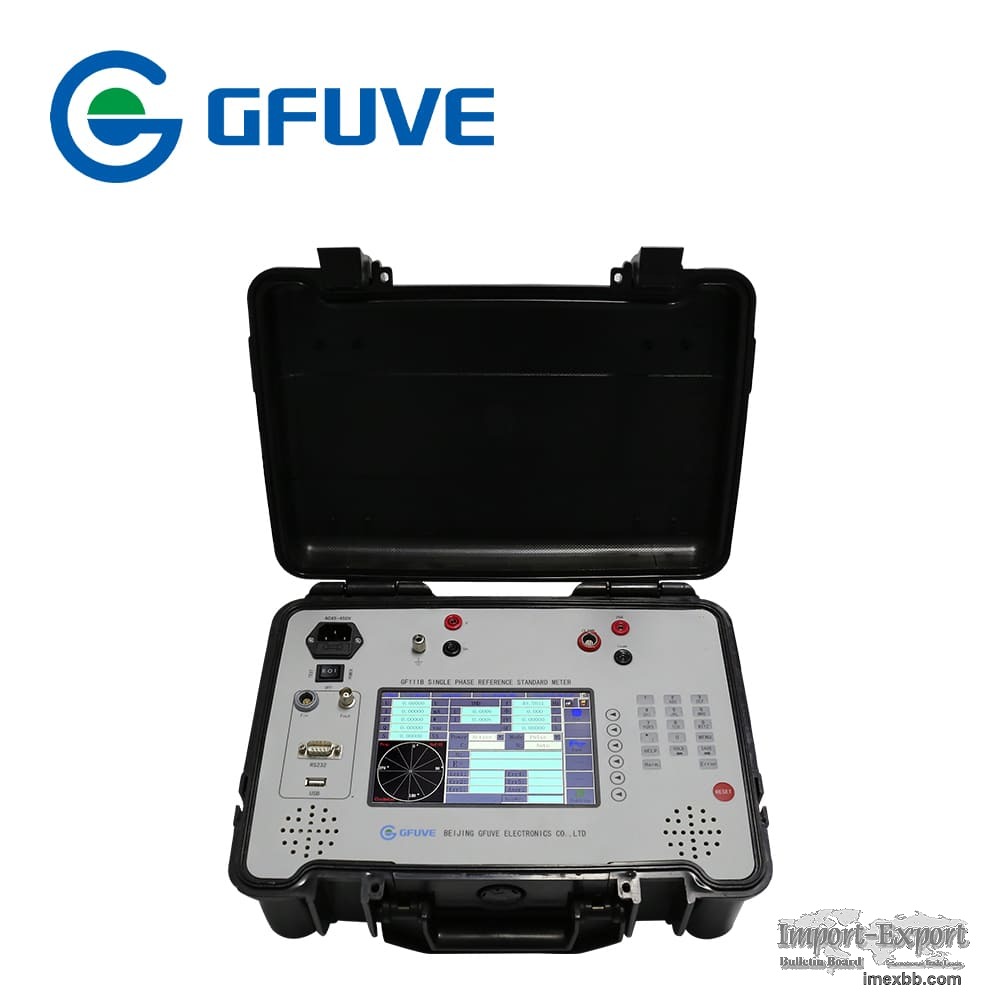 Single phase energy meter calibrator GF111B GFUVE, R&D lab field portable