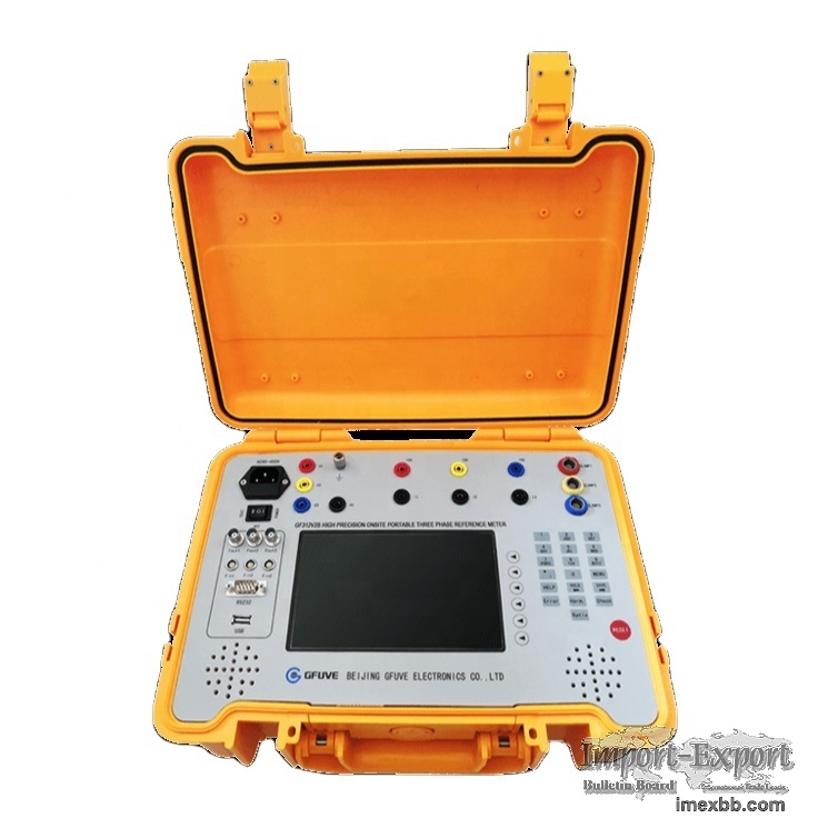 Three phase electronic meter calibrator GF312V2S GFUVE, Portable high preci