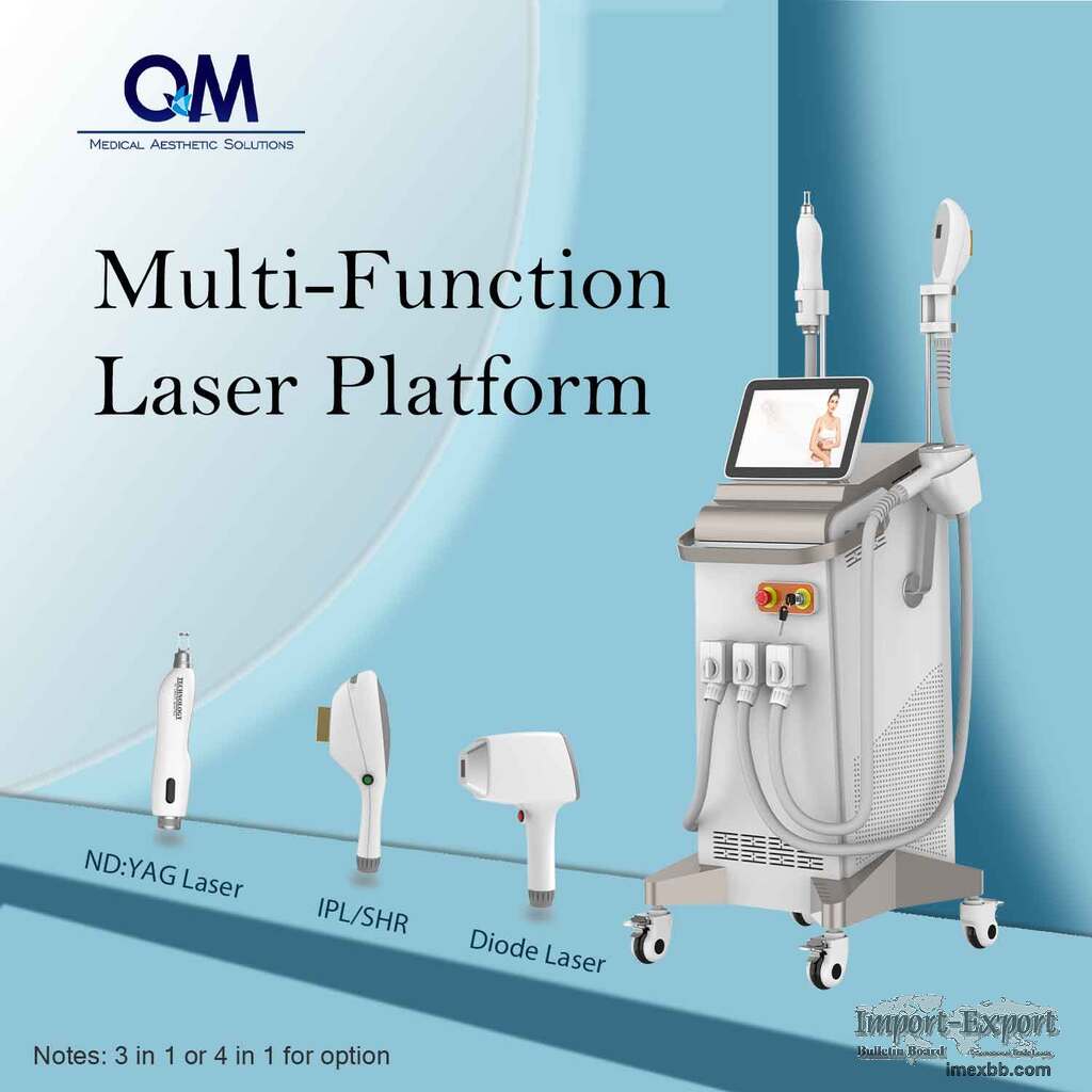 Hot Selling Medical CE and FDA Approve 4 in 1 Best Laser Epilator Diode Las