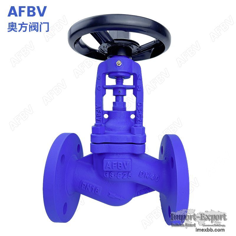 Cast Steel Bellow Seal Globe Valve