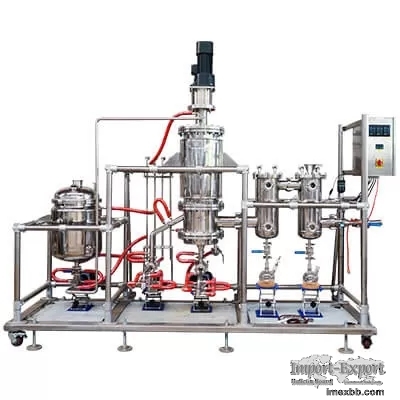 30L Jacketed Tank Wiped Film Evaporator Molecular Distillation System