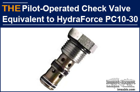 AAK Hydraulic Pilot-Operated Check Valve Equivalent to HydraForce PC10-30