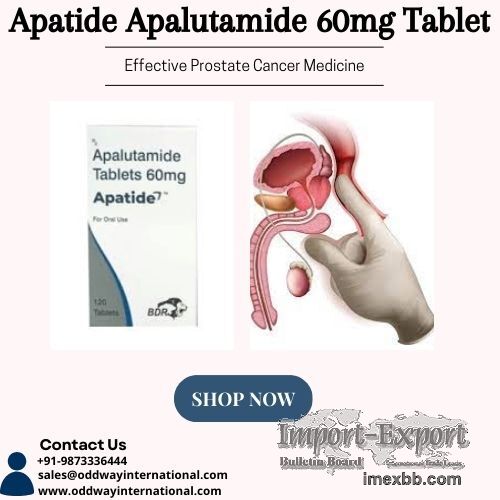 Apatide Apalutamide 60mg Tablet 