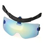 Clip up Blue Mirror Sunglass