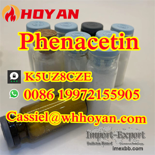 Phenacetin powder cas 62-44-2 in stock