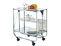 Two Tier Foldable trolley with Iron Board