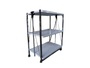 Square Pipe Iron Board Three Tier Foldable Trolley