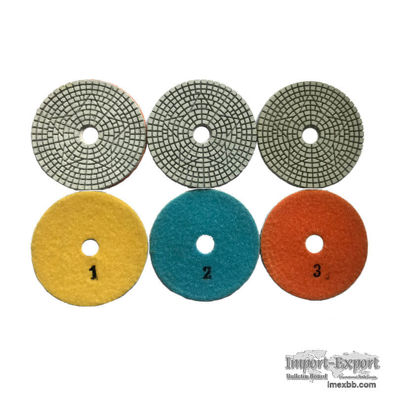 3 Steps Wet Polishing Pad