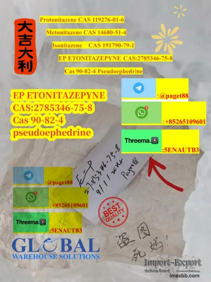 EP ETONITAZEPYNE etonitazepyne 2785346-75-8 Brazil hot!