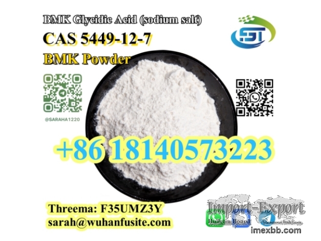 New bmk powder CAS 5449-12-7 BMK Glycidic Acid (sodium salt) With Best Pric