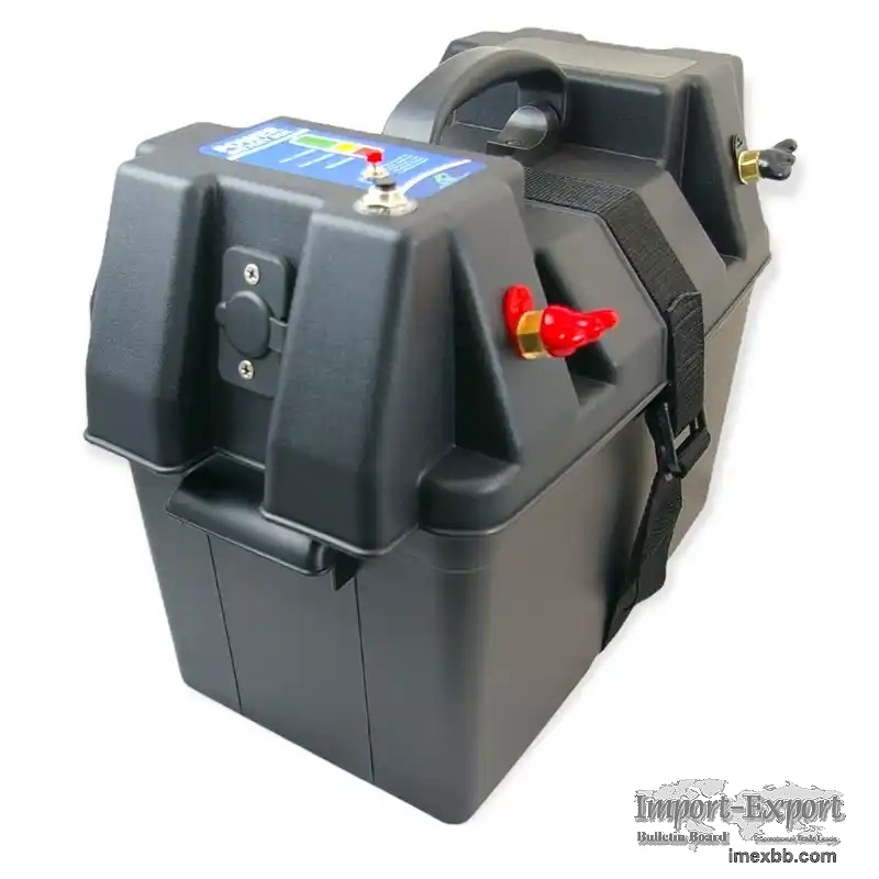 DC 12V Marine Camping Large Battery Box