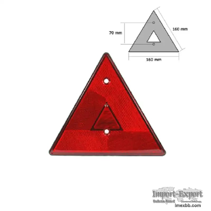 Triangle Plastic Reflector