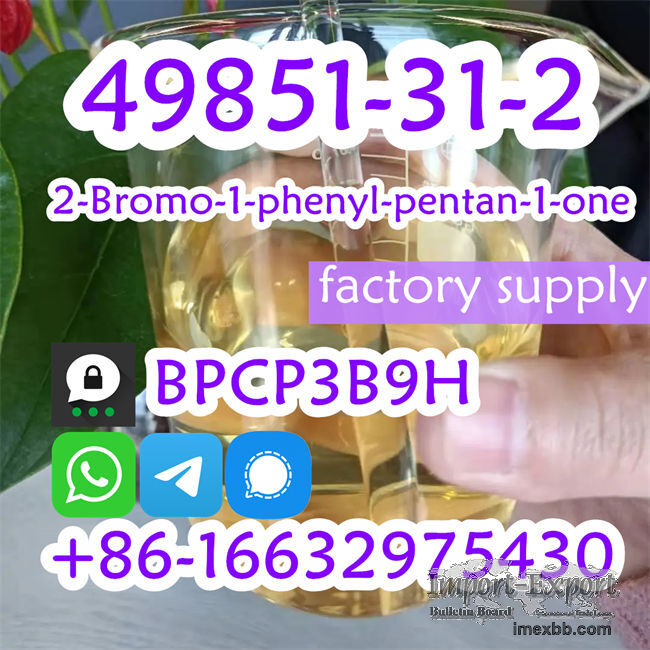 High Quality CAS 49851–31–2 2-Bromo-1-phenyl-1-pentanone C11H13BrO