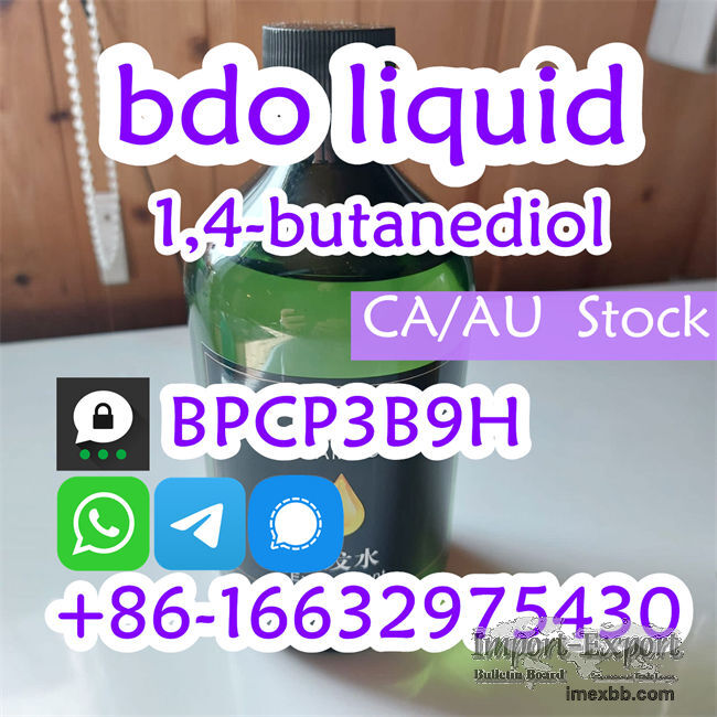 BDO Liquid CAS 110-63-4  1,4-Butanediol Australia Canada Warehouse