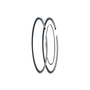 Two-stroke piston ring