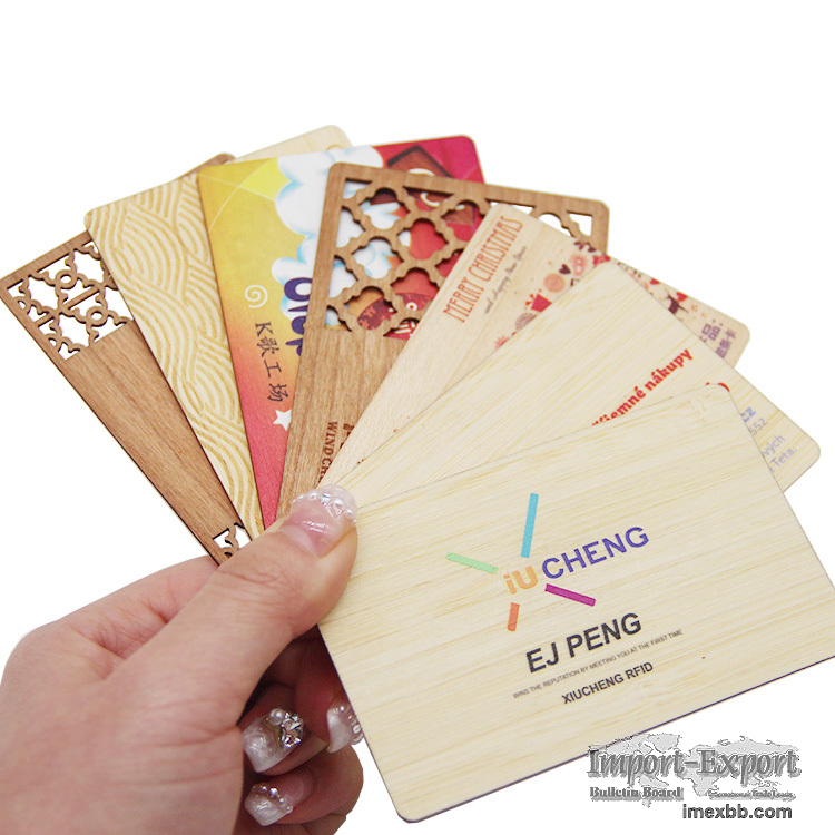 RFID Wooden Cards
