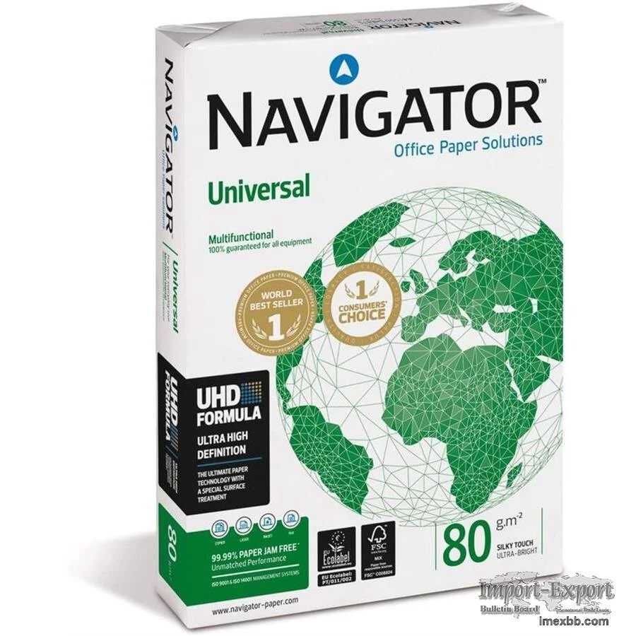 Navigator office paper premium A4 80gr