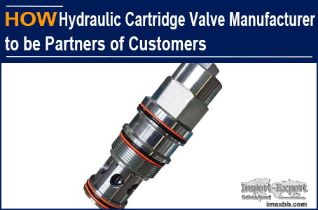 Hydraulic cartridge valve manufacturers need to take themselves seriously, 