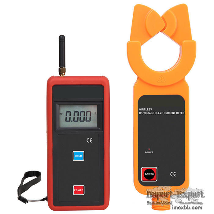 SIND9000C Wireless H/L Voltage Clamp Current Meter AC 0mA～1200A