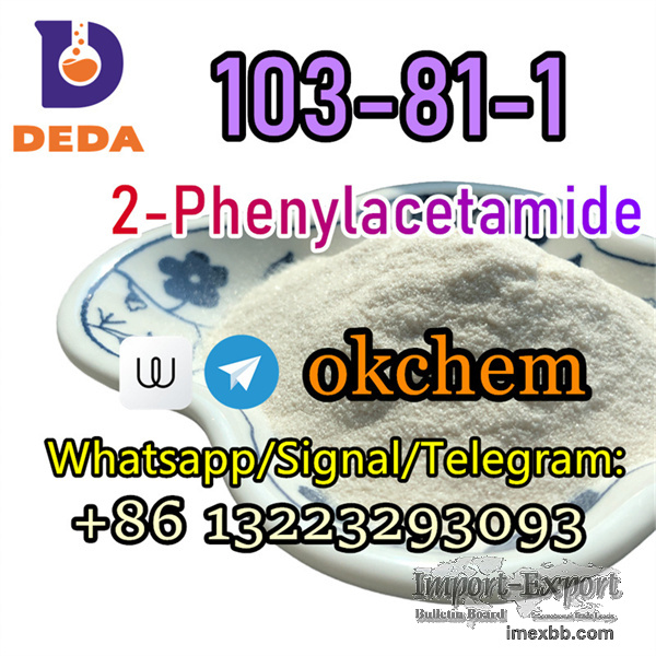 Factory direct supply 2-Phenylacetamide  CAS 103-81-1 Telegram okchem