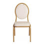 Elegant and Stackable Banquet Chairs In White YL1459 Yumeya