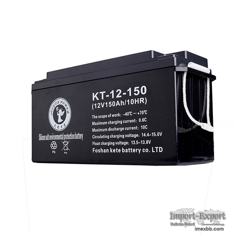 Lead-acid Battery 12v 150ah Deep Cycle Sealed AGM Battery