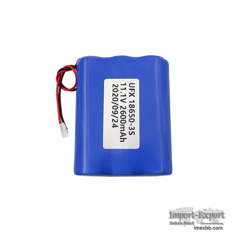 18650-3S 2600mAh 11.1V Rechargeable Battery Professional Manufacturer