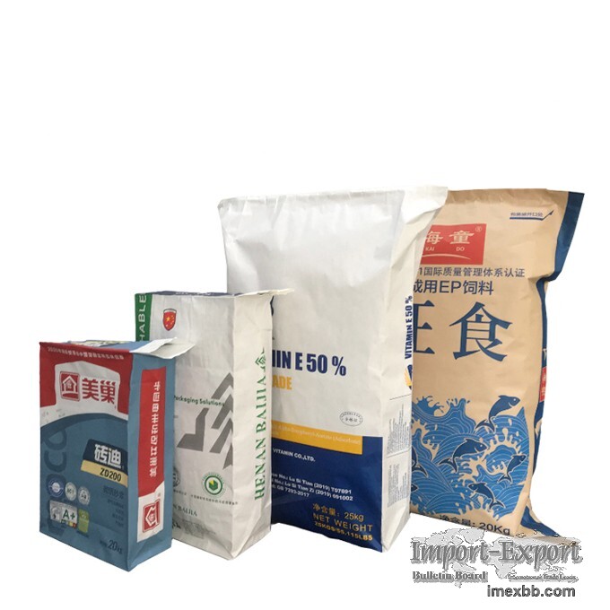 Multiwall paper bags - the best packaging for industrial chemicals and food