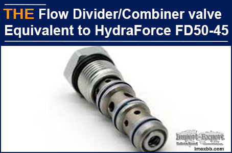For Hydraulic Flow divider/combiner valve equivalent to HydraForce FD50-45,