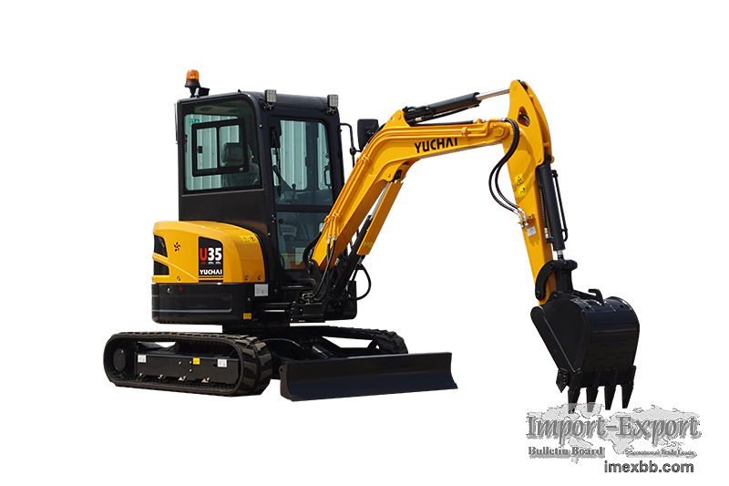 Yuchai U35 Zero Tail mini excavator