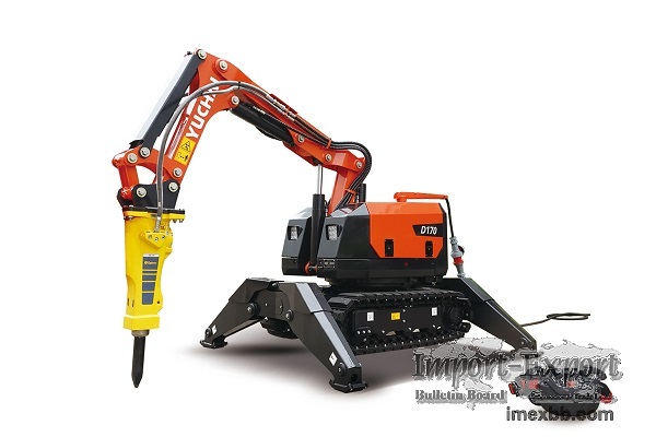 Yuchai D170 Electric Remote-Controlled Demolition Robot