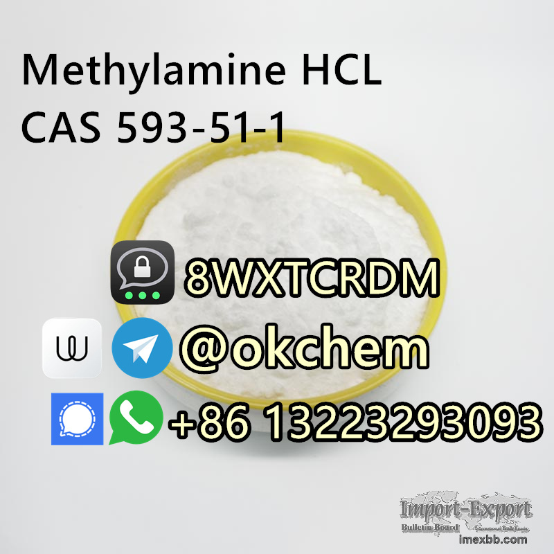 Bulk supply high purity Methylamine HCL CAS 593-51-1 Telegram okchem