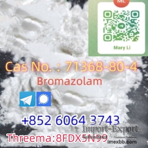high purity 99% CAS NO.: 71368-80-4 Name: Bromazolam