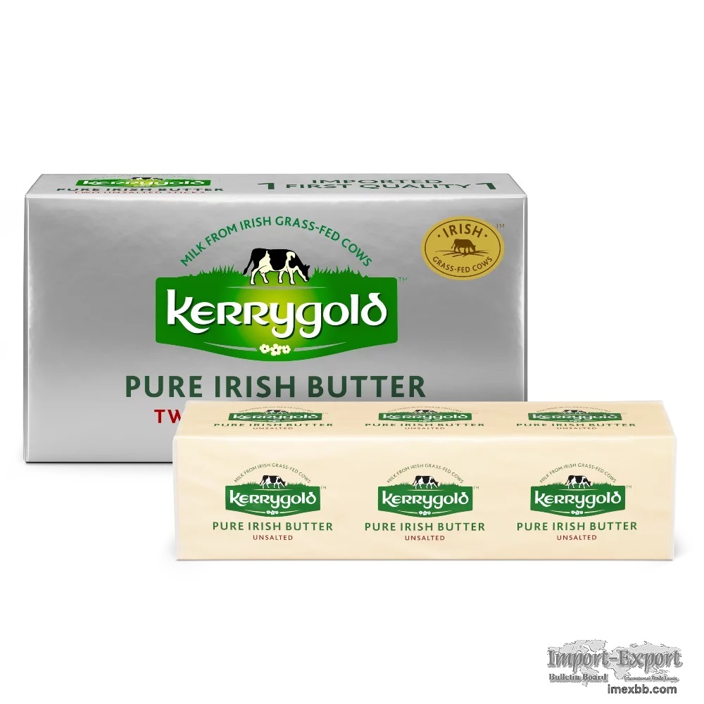 Kerrygold Grass-Fed Pure Irish Unsalted Butter