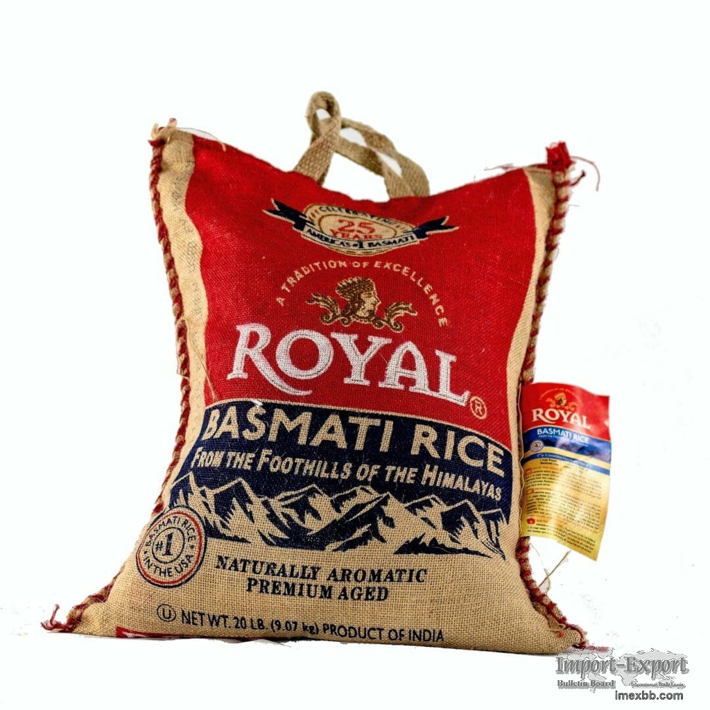 Royal Basmati Rice 2kg, 5kg & 10kg