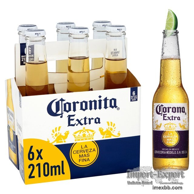 Corona Premium Extra Mexican Lager 355ml, 355ml