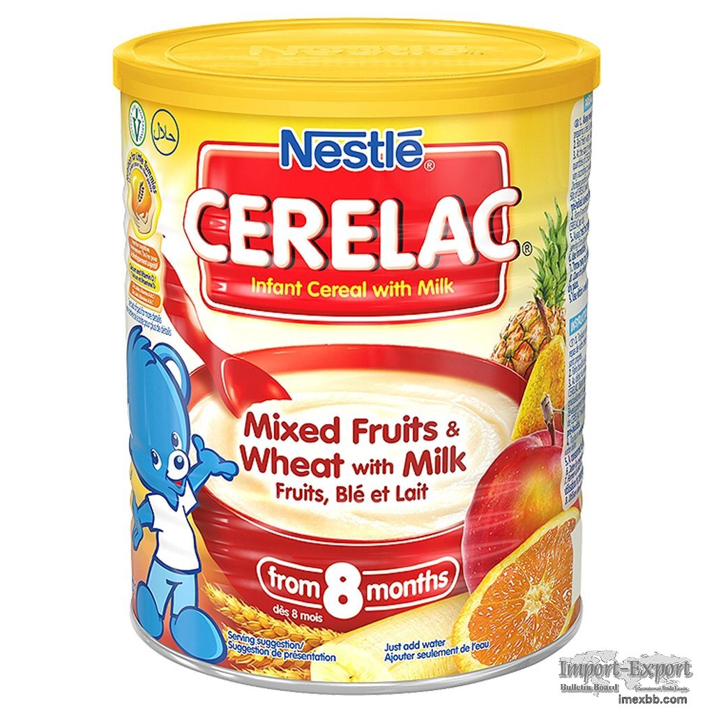 Cerelac Infant Cereal with Milk & Wheat mixed fruit