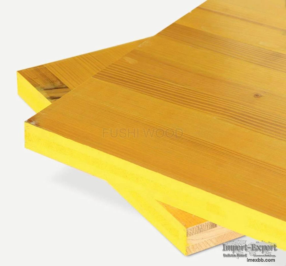 Template 3 ply yellow shuttering plywood