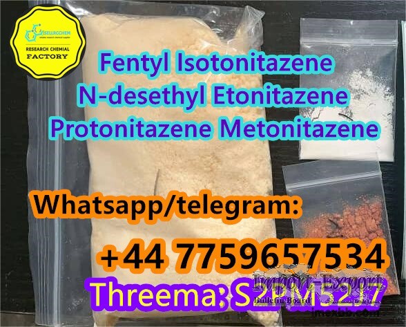 Strong opioids N-desethyl Etonitazene Cas 2732926-26-8 Protonitazene Metoni