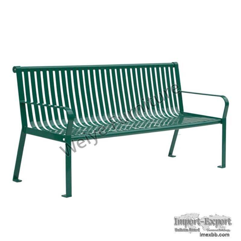 Park Commercial Steel Iron Bench Seat