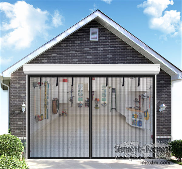 Magnetic Garage Door Screen Curtain