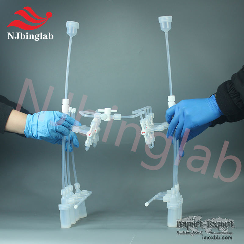 PFA series parallel reaction tanks can withstand high temperatures of 260 d