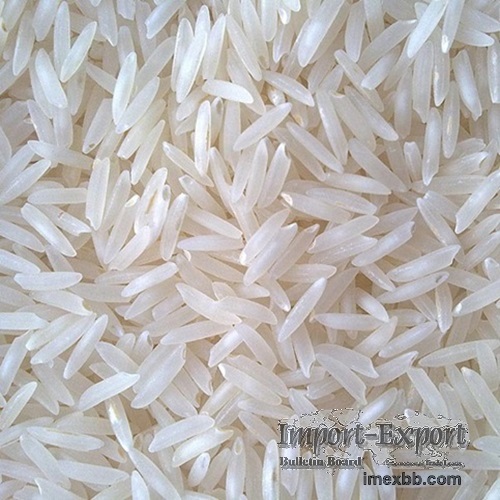 Premium Basmati White Rice - Long Grain, Aromatic, Gluten-Free